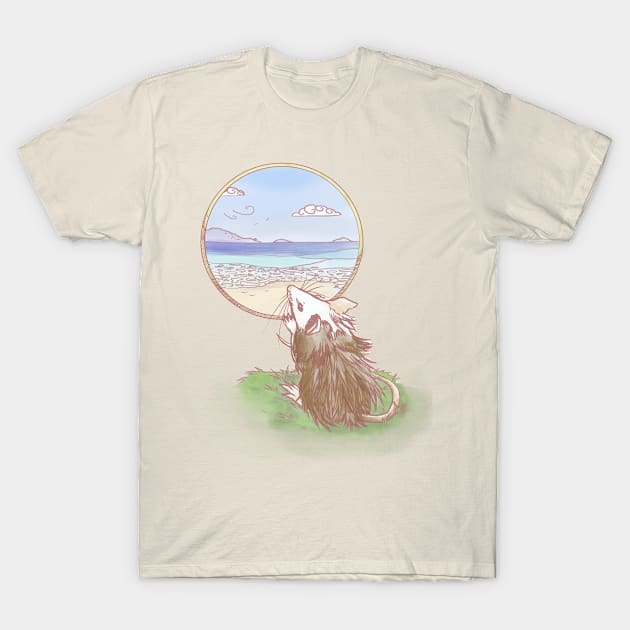 A view outside T-Shirt by LocalCryptid